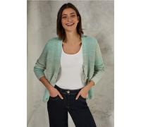 Cecil Damen Cardigan mit V-Ausschnitt in Grün, Gr: XL