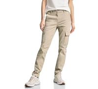 Cecil Damen Cargohose Slim boulder beige 34W / 28L