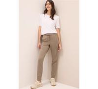 Cecil Damen Casual Fit Hose in Braun, Gr: S