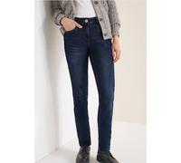 Cecil Damen Casual Fit Jeans in Blau, Gr: 28