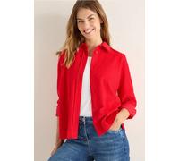 CECIL Damen 3412160 Cord Hemdbluse, Fiery red, XS