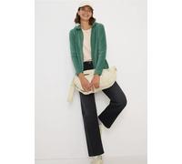 Cecil Damen Cordjacke mit Kapuze in Grün, Gr: XS