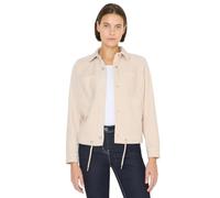 Cordjacke CECIL, Damen, Gr. XL (44), pearl beige, Web, 99% Baumwolle, 1% Elasthan, unifarben, comfort fit normal, V-Ausschnitt, Bündchen, Jacken Cordjacke, aus Baumwolle mit Stretchanteil (45348939-XL