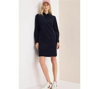 Cecil Damen Cordkleid in Unifarbe in Blau, Gr: XL