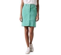 Minirock CECIL, Damen, Gr. 29, grün (adriatic grün), Cord, 98% Baumwolle, 2% Elasthan , unifarben, normal kniefrei, Röcke Minirock, mit Schlitz (67688430-29) adriatic grün