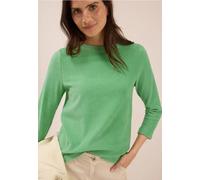 CECIL Damen 3228110 Cordshirt in Unifarbe, Fennel Green, X-Large