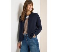 Cecil Damen Cosy College Cardigan in Blau, Gr: XXL