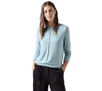 Langarmshirt CECIL Gr. L (42), blau (turquoise melange) Damen Shirts (55327552-L) turquoise melange