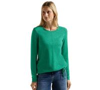 Cecil Damen Cosy Melange Langarmshirt