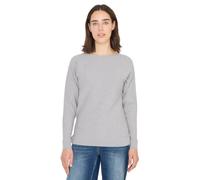 Cecil Damen Cosy Strukturmix Dolman in Grau, Gr: L