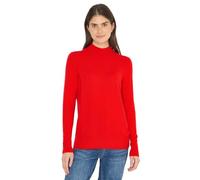 Cecil Strickpullover Cosy Turtleneck Damen XS (36) Orange – 37% Baumwolle, Rippbündchen