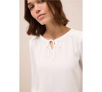 Cecil Damen Crepe Bluse in Weiß, Gr: XS