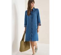 Cecil Damen Denim-Look Kleid in Blau, Gr: L