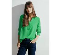 Cecil Damen Dobby Longbluse in Grün, Gr: XXL