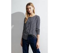 CECIL Damen B344454 Viskose Bluse Bedruckt, universal Blue, XXL