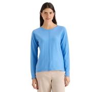 Strickpullover CECIL, Damen, Gr. M (40), cloud blau, Stoff, 50% Viskose, 28% Polyester, 22% Nylon, unifarben, normal normal, Rundhals, Rippbündchen, Pullover Strickpullover, soft und weich (31104217-M