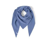 Halstuch CECIL, Damen, Gr. onesize, coal blau, Stoff, 60% Polyester, 22% Polyamid, 18% Viskose, unifarben, Modetücher, im dreieckigen Schnitt (59617623-0) coal blau