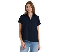 Dropped Shoulder Bluse aus Leinen