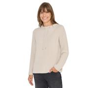 Cecil Damen Federgarn Shirt in Grau, Gr: XXL