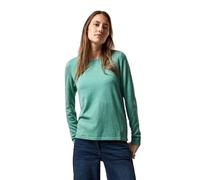 Rundhalspullover CECIL Gr. XXL (46), grün (adriatic green melange) Damen Pullover (41463025-XXL) adriatic green melange