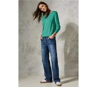 CECIL Damen B302754 NOS_Round Neck Pullover, Aventurine Green, XL EU