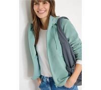 Kurzjacke CECIL, Damen, Gr. XXL (46), mint sea grün, Stoff, Obermaterial 1: 94% Polyester, 6% Elasthan; Obermaterial 2: 100% Polyester, unifarben, comfort fit normal, ohne Ausschnitt, Bündchen, Jacken