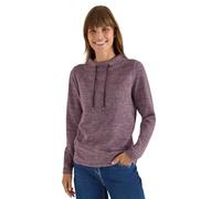 Cecil Damen Funnelneck Melange Rippshirt