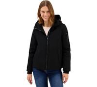 Outdoorjacke CECIL, Damen, Gr. L (42), schwarz, Stoff, Obermaterial: 100% Polyester; Futter: 100% Polyester; Füllung: 100% Polyester, unifarben, normal normal, ohne Ausschnitt, elastischer Bund, Jacke