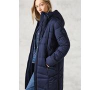 Cecil Damen Gefütterter Mantel in Blau, Gr: XS