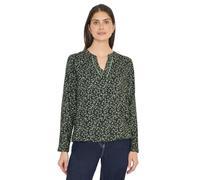 Langarmbluse CECIL, Damen, Gr. 3XL, khaki, Stoff, 100% Viskose, gemustert, normal normal, Rundhals, abgesteppt, Blusen, aus softer Viskose (73960741-XXXL) khaki