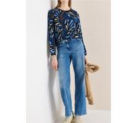 Cecil Damen Gemusterte Bluse in Blau, Gr: M