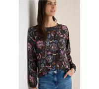 Cecil Damen Gemusterte Bluse in Grün, Gr: 3XL