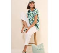 Cecil Damen B345370 Bluse, Green Lagoon, M