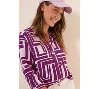 Cecil Damen B345658 Bluse, Anemone Pink, XS