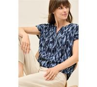 Cecil Damen Gemusterte Tunika in Blau, Gr: XS