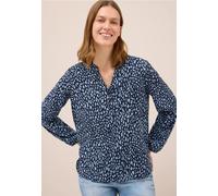 Cecil Damen Gemusterte Tunika in Blau, Gr: XXL