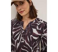 Cecil Damen Gemusterte Tunika in Rot, Gr: XS