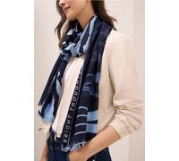 Cecil Damen Gemusterter Schal in Multicolour|Blau, Gr: One size