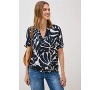 Cecil Damen Gemustertes Blusenshirt in Blau, Gr: XS