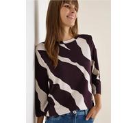 Cecil Damen Gemustertes Shirt in Rot, Gr: XXL