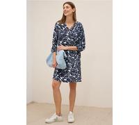 CECIL Damen 1408822 Gemustertes Sommerkleid, urban Dark Blue, S