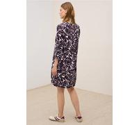 CECIL Damen 1408822 Gemustertes Sommerkleid, Mulberry red, XXL