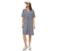 Sommerkleid CECIL, Damen, Gr. M (40), US-Größen, urban dunkelblau, Stoff, 100% Viskose, bedruckt, comfort fit kniefrei, Rundhals, Kleider, aus Viskose (64131954-M) urban dunkelblau