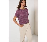 Cecil Damen Gemustertes T-Shirt in Rosa, Gr: XL