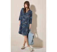 Cecil Damen Gemustertes Volant-Kleid