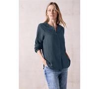 Cecil Damen Gestreifte Bluse in Blau, Gr: XL