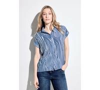 Cecil Damen Gestreifte Bluse in Blau, Gr: XS