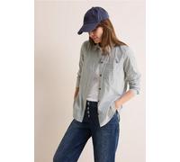 Cecil Damen Gestreifte Hemdbluse in Multicolour|Grau|Weiß|Schwarz, Gr: XL