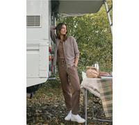 Cecil Damen Gestreifte Jacke in Beige, Gr: L