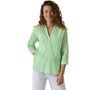 CECIL Damen B345549 Gestreifte Seersucker Bluse, iced neon Green, S